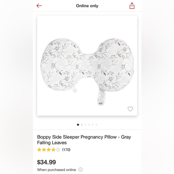 Boppy Other Boppy Pregnancy Side Sleeper Pillow Poshmark